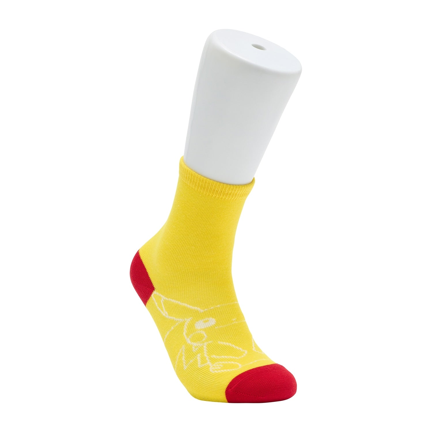 [Choose] Crew socks NeonColor Pikachu 19-21