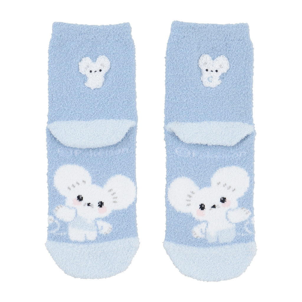 Fluffy middle socks WAKKA de IKKA (19-21cm)