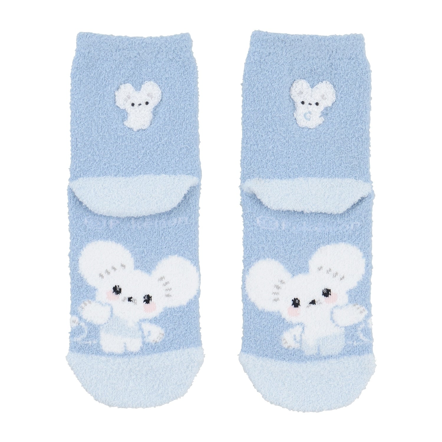 Fluffy middle socks WAKKA de IKKA (19-21cm)