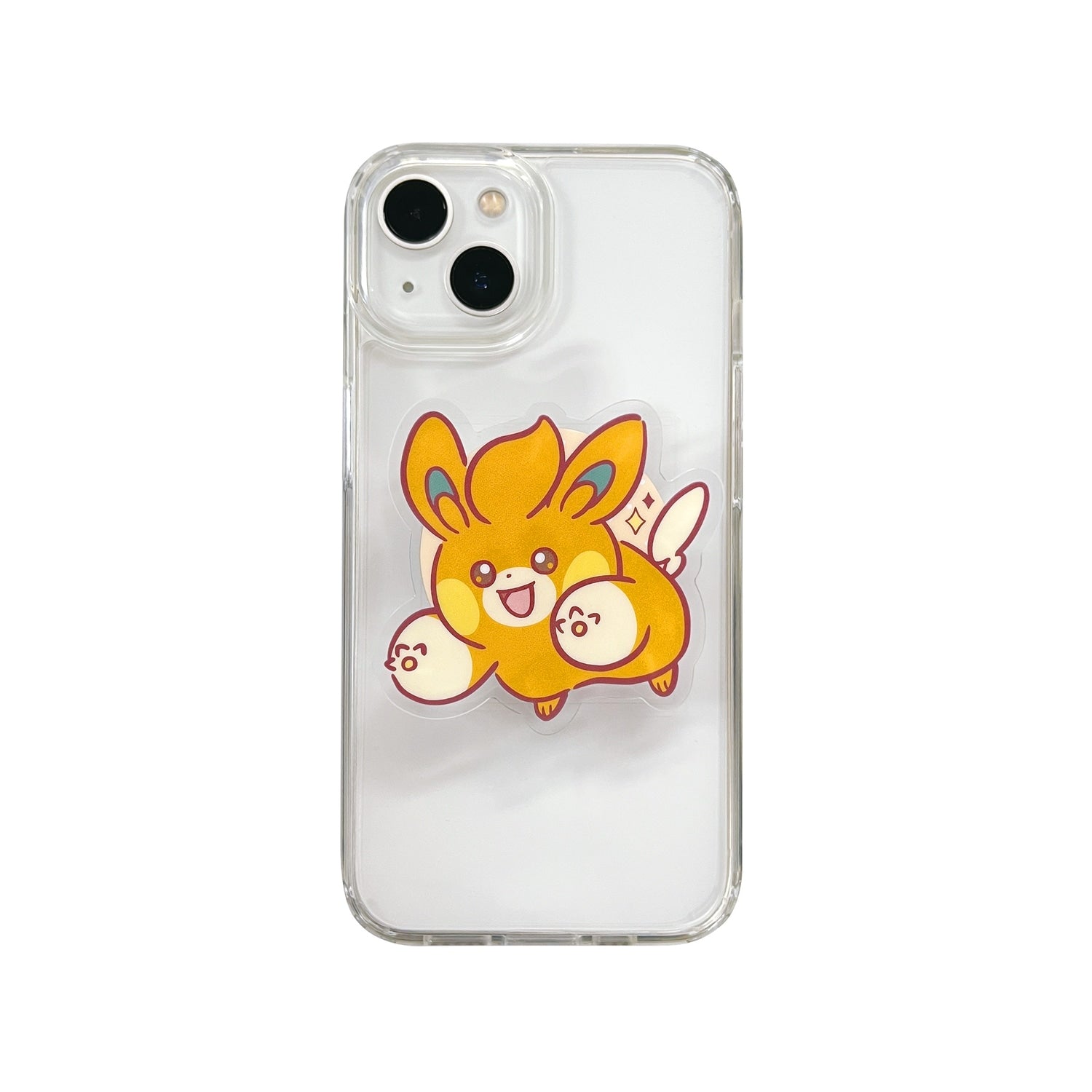 Official Pokemon Center Japan licensed Pawmi phone grip, collectible item
