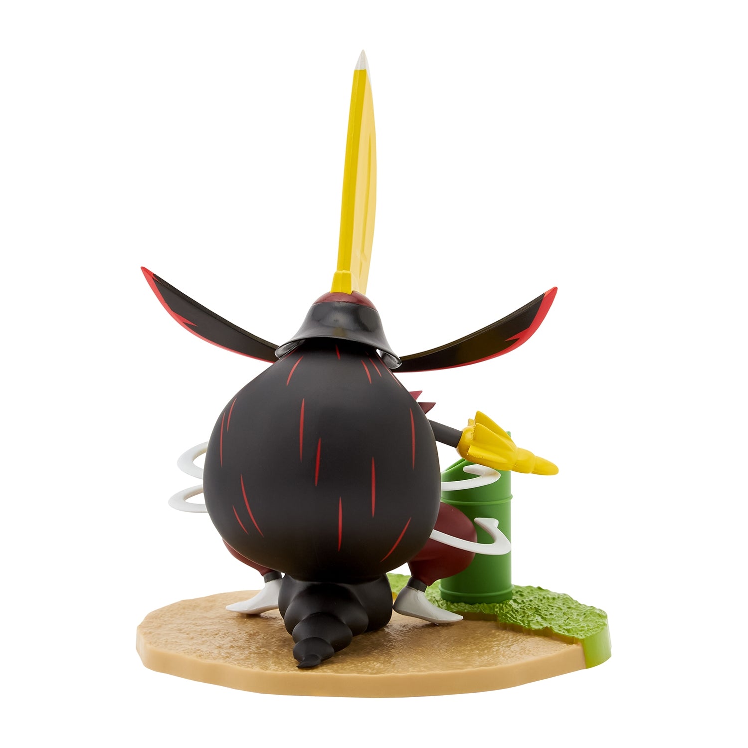 Japanese collectible SECRET of MIGHT Dodgezan pen stand, vibrant colors