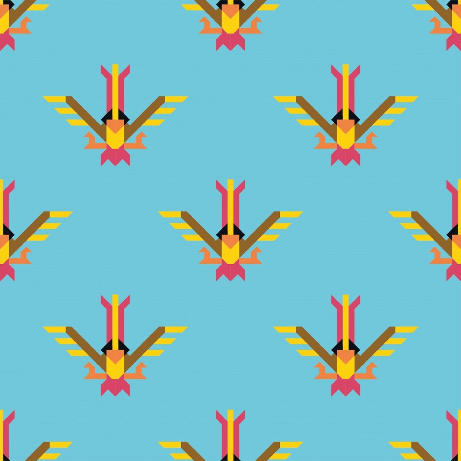 SARASA Pokémon Shirts Pokémon Pidgeotto pattern
