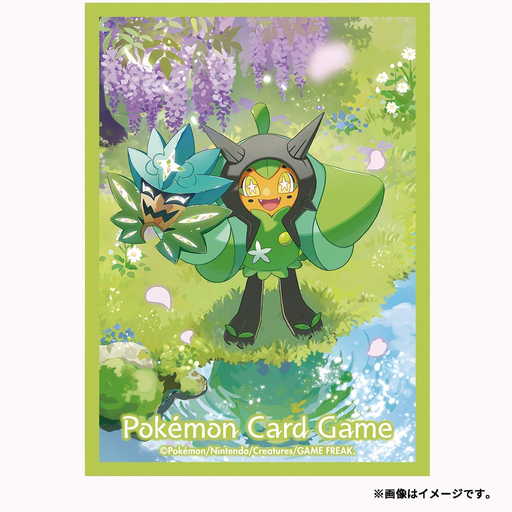 Pokémon TCG Deck Shield Sleeves – Ogerpon (#1017) | Japan Exclusive