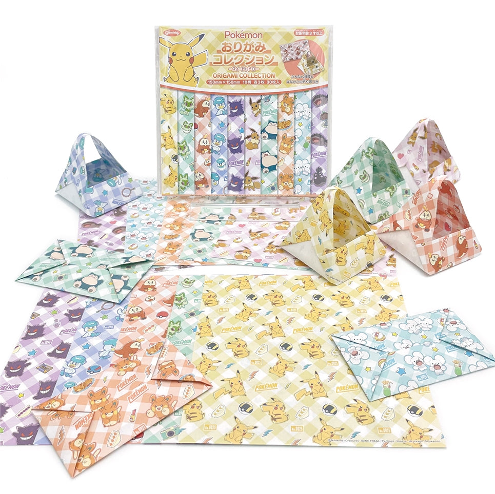 Pokemon Origami Collection Sweet Retro item with intricate details from Japan