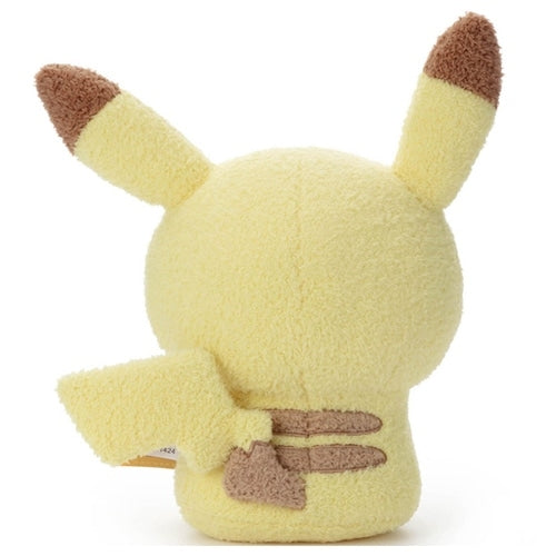 Japanese Pokemon Pikachu plushie, detailed embroidery and stitching