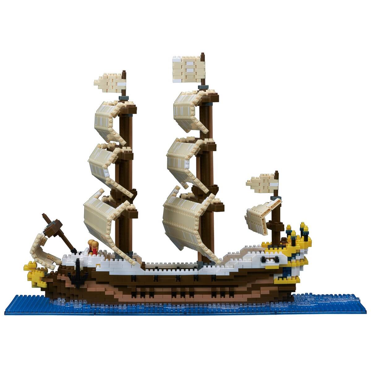 nanoblock sailing ship