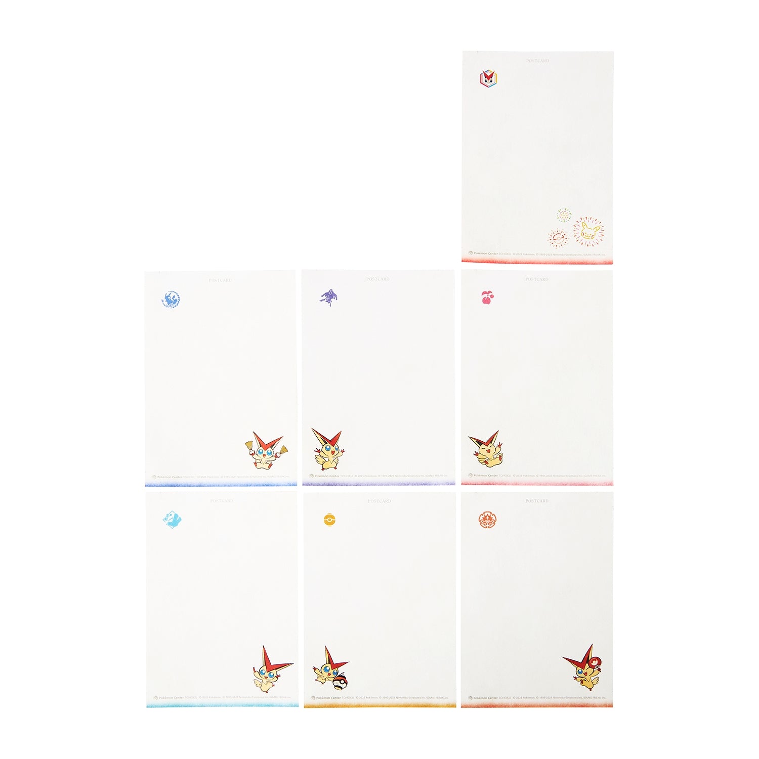 Postcard set Pokemon Center Touhoku R