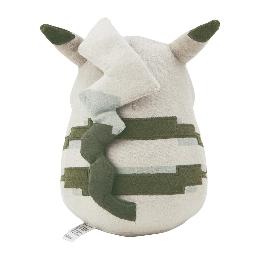 Pikachu plushie from Japan with soft and cuddly texture and big eyes