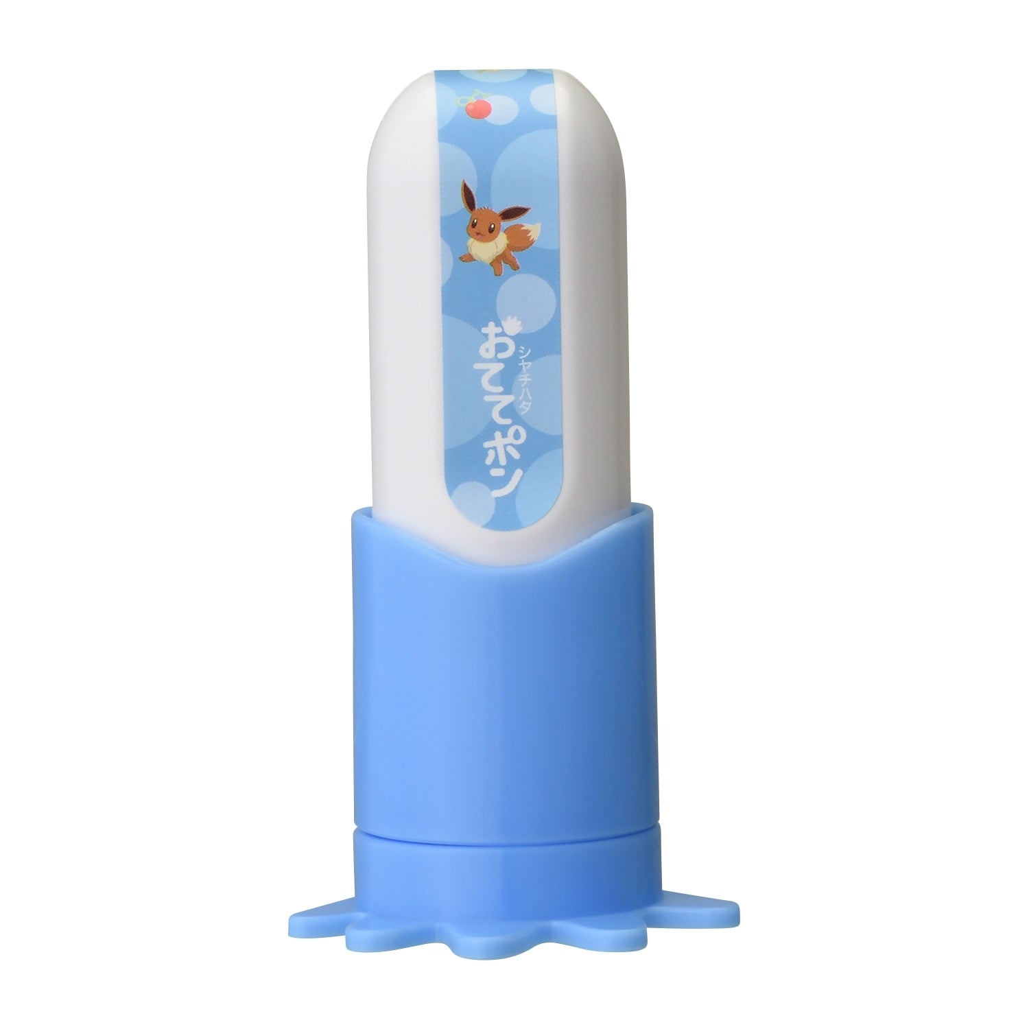 Otepon Eevee Blue figure from Japan, official Pokemon Center product