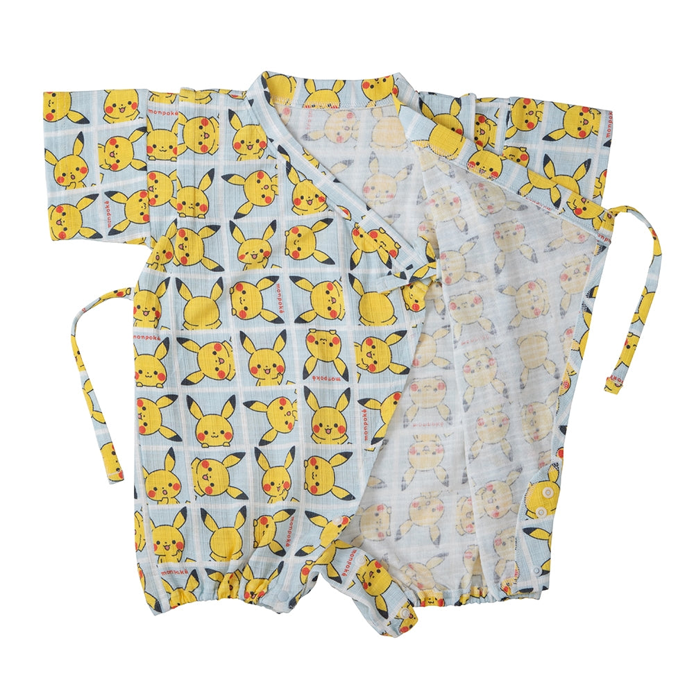 Monpoke Pikachu Hello Pattern Jinbei Combi Saxophone