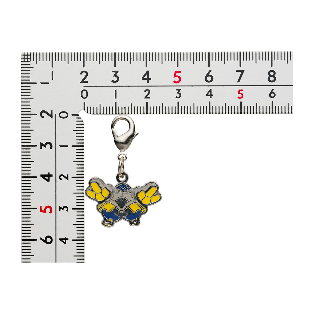 Close-up of Pokemon Metal Charm 992 with official licensing from Japan
