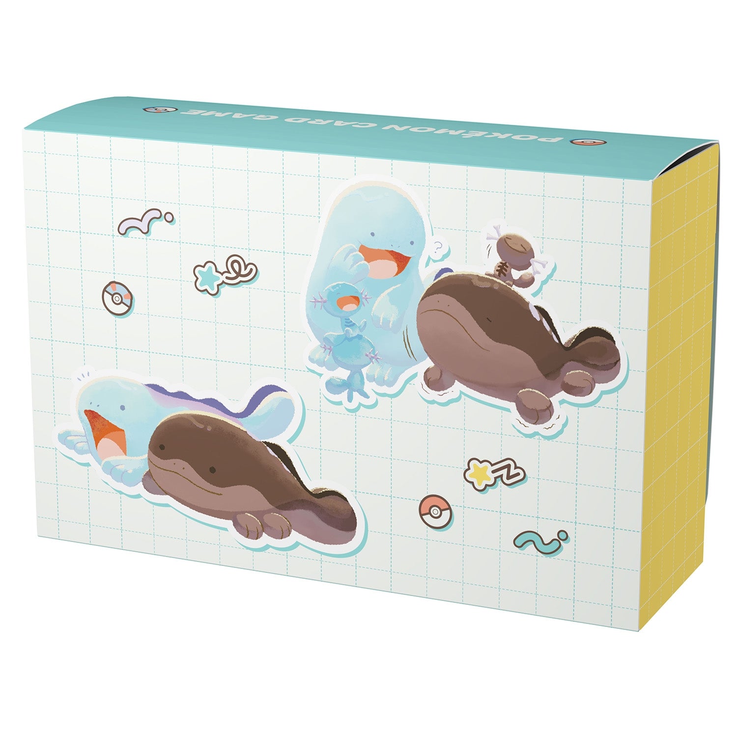 Pokémon TCG Double Deck Case – Quagsire & Clodsire | Japan Exclusive