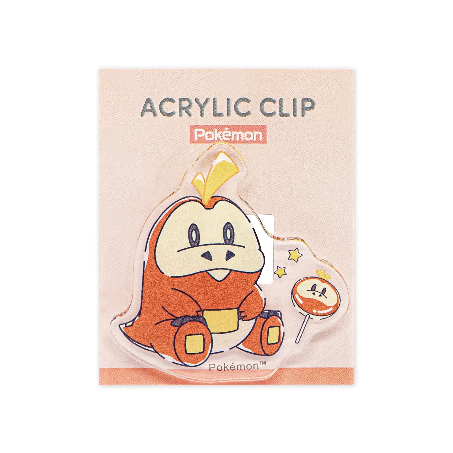 Die-cut acrylic clip/Hogator