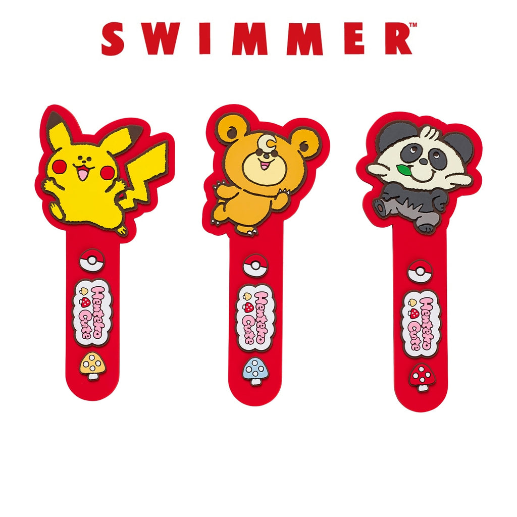 Swimmer Pikachu rubber cord holder from Japan, cute design