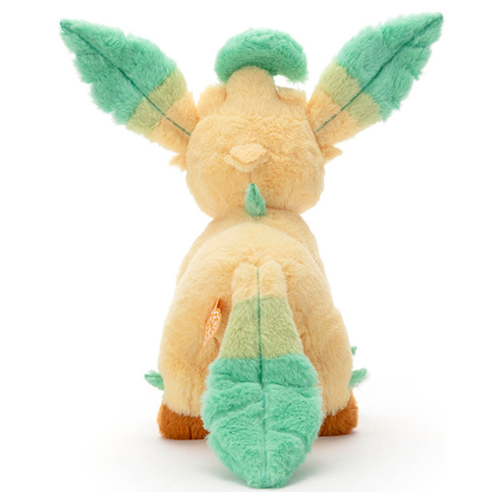 Authentic Pokemon Center plushie I'm exhausted M Leafia from Japan