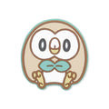 Rubber clip Mokuro poke piece