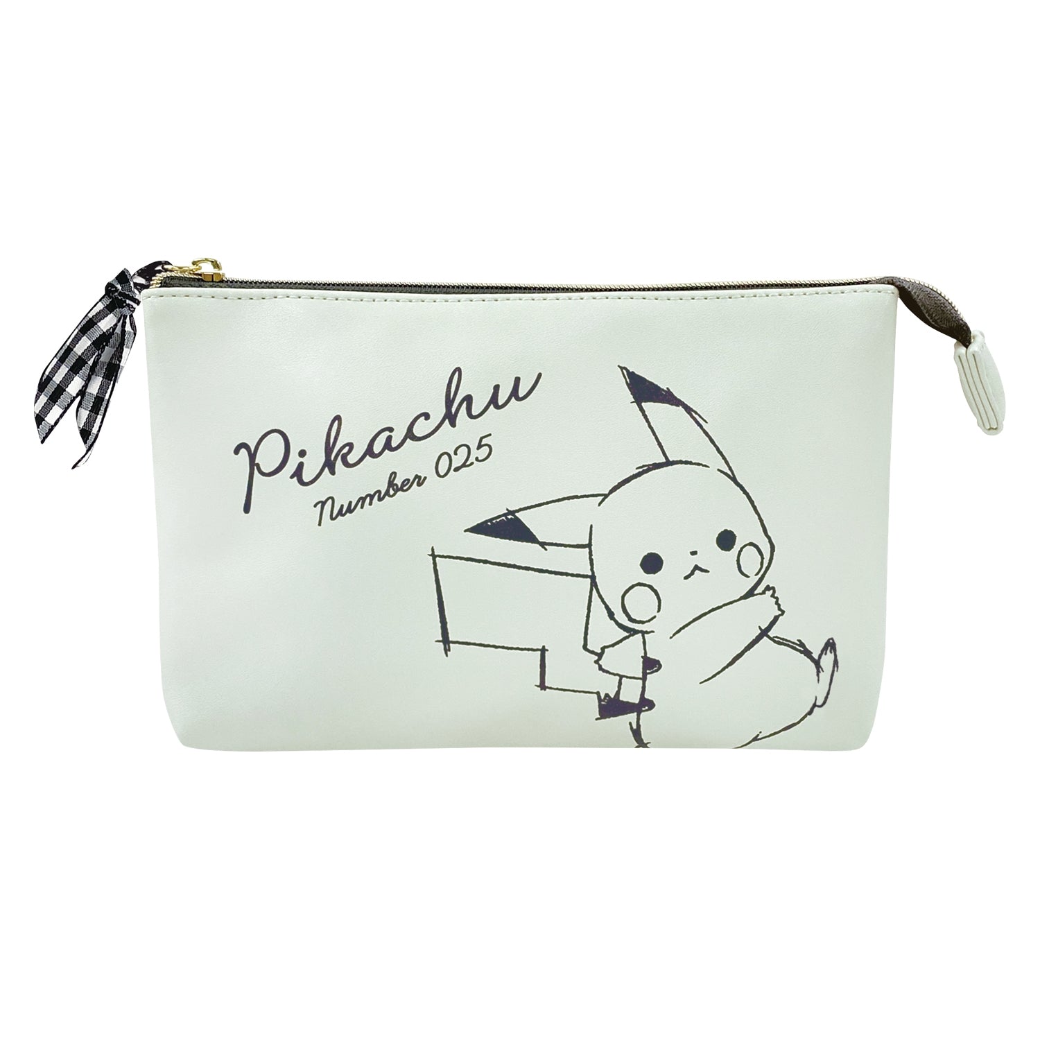 W flat pouch/Runrun Pikachu