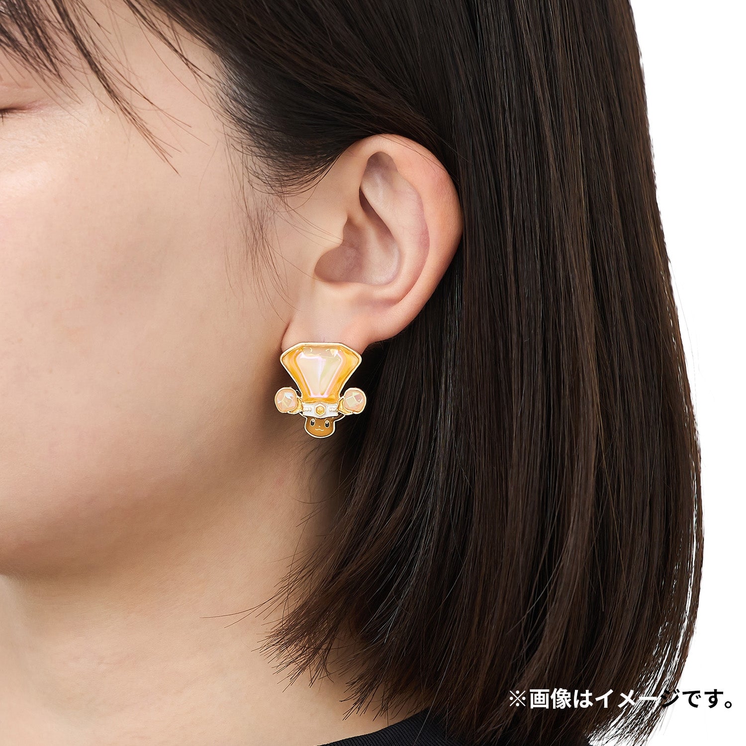 Pokémon Eevee earrings from Japan - rare anime collectible with unique design