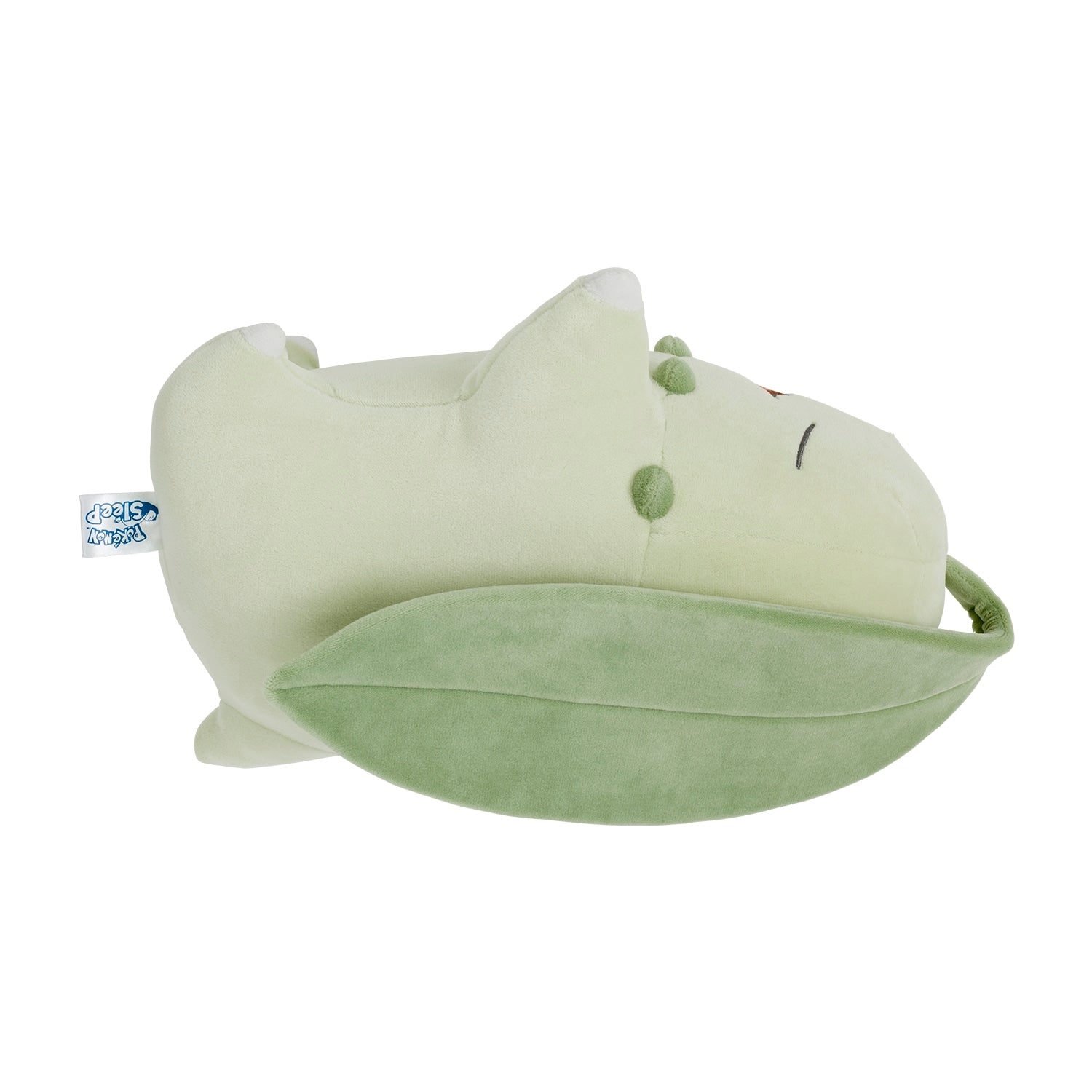 Authentic Pokémon Chikorita plushie with official tag, from Japan