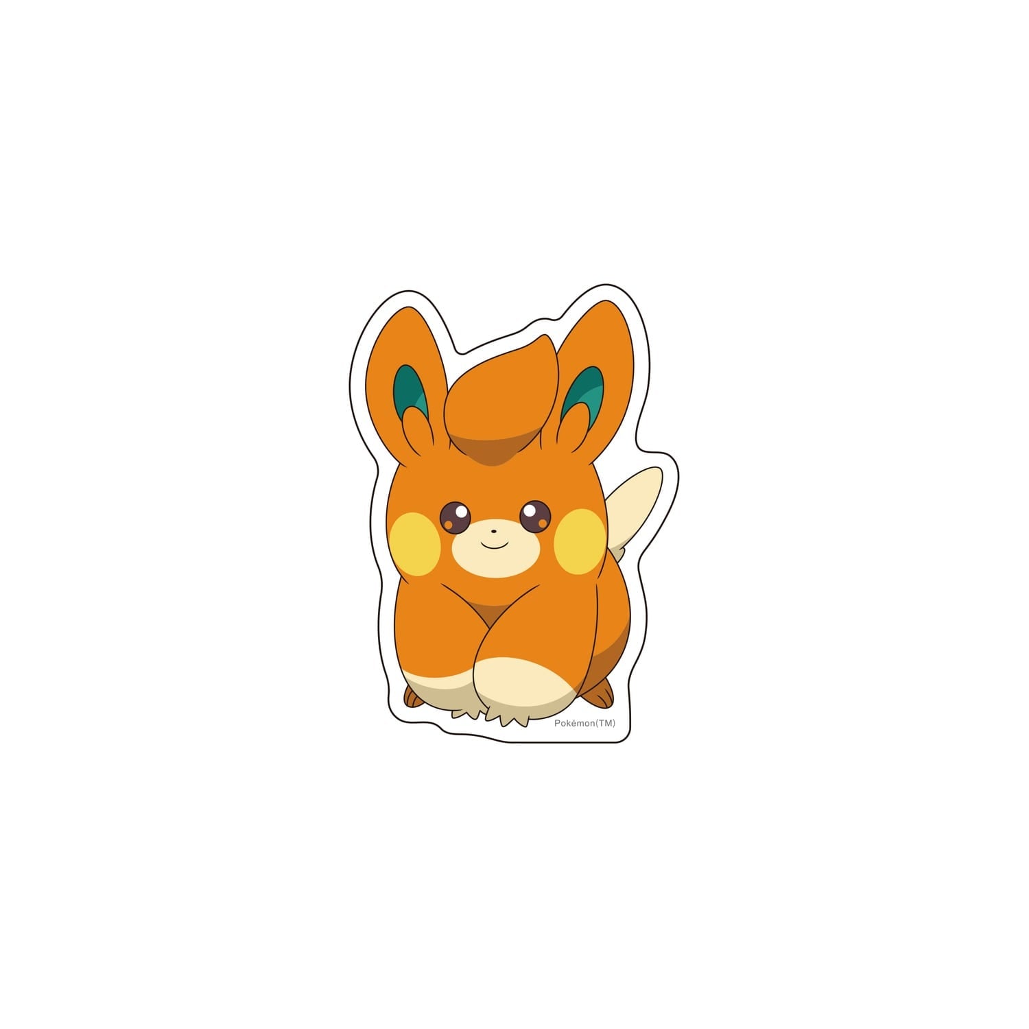 Official Pokemon Center Japan Pawmi sticker pamo, a collectible item with a weight of 5g, sourced from Japan