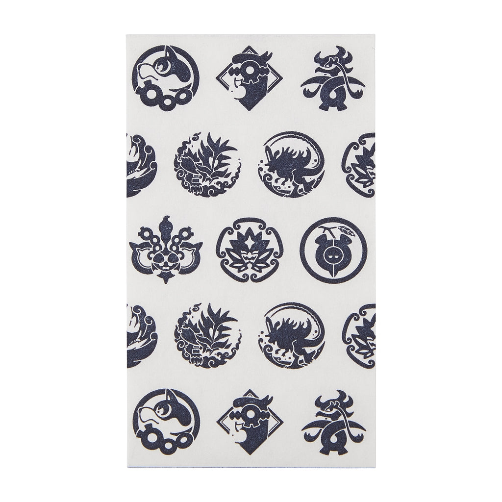 Set of 3 Pochibags Poke Crest Kitakami no Sato
