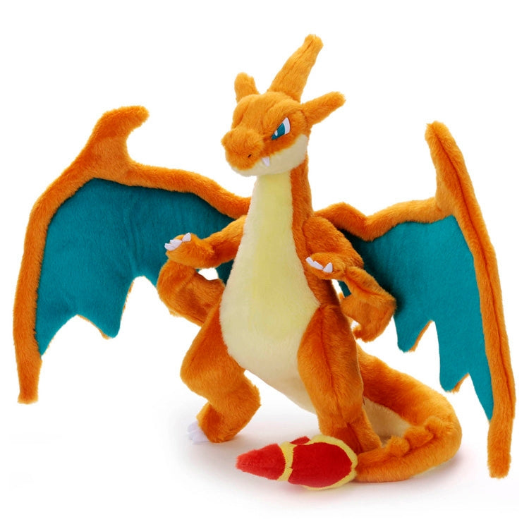 Pokemon Get Plush Toy Mega Charizard Y with fiery design from Japan