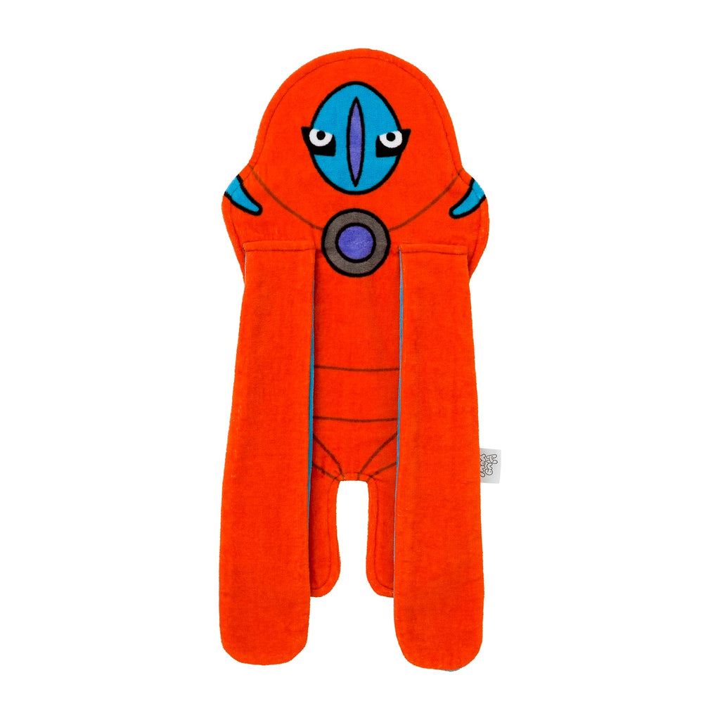 Deoxys Hug Towel from Japan, featuring Deoxys character design