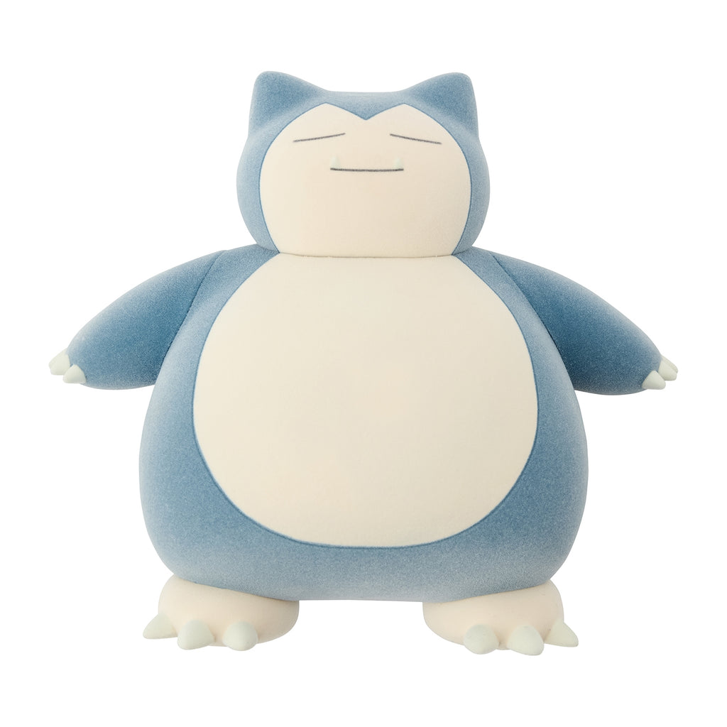 Pokemon Snorlax figure from Japan, sleeping pose with pillow