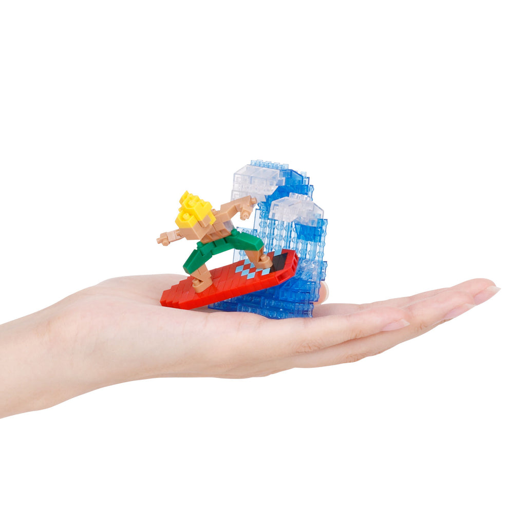 nanoblock surfing