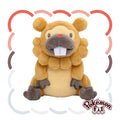 Pokémon Fit Bidoof (#399) Official Plush – Pokémon Center Japan