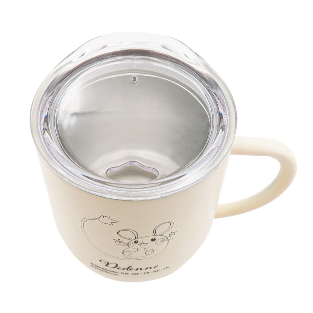 Stainless steel mug with lid Dedenne