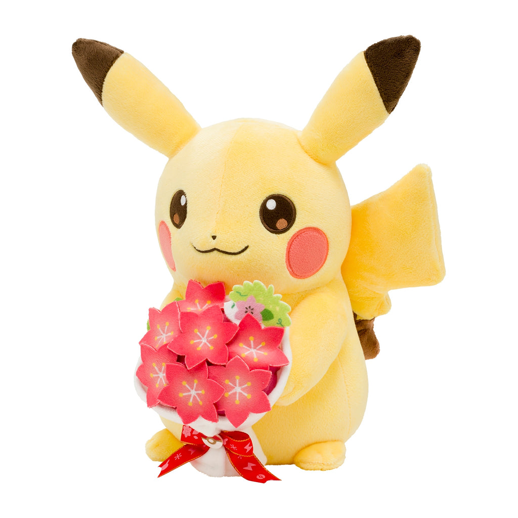 Pikachu collectible plush toy from Pokemon Center Online Japan