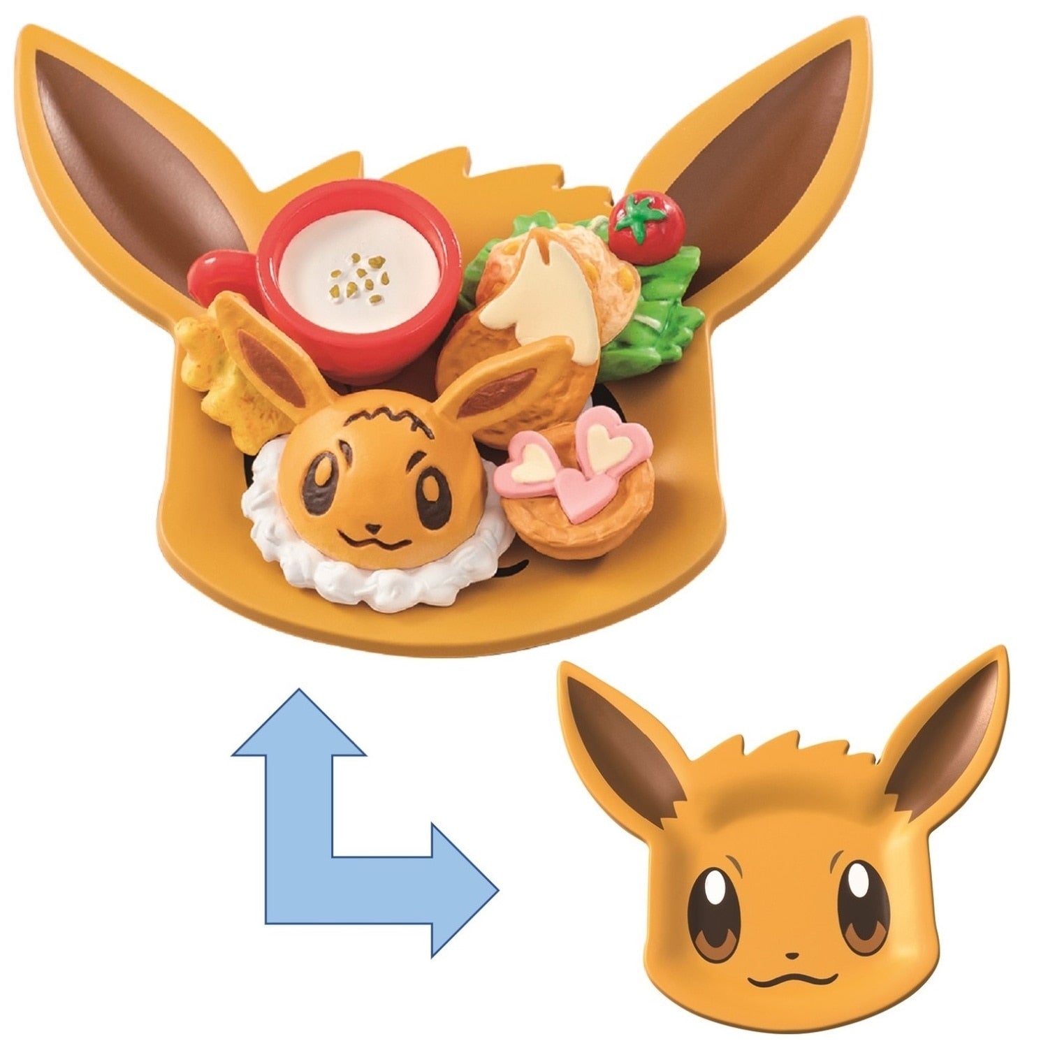 Japanese Pokémon Cafe Miniature Cafe Menu, showcasing food and drink items