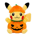 Pikachu pumpkin plush from Japan with bright orange color