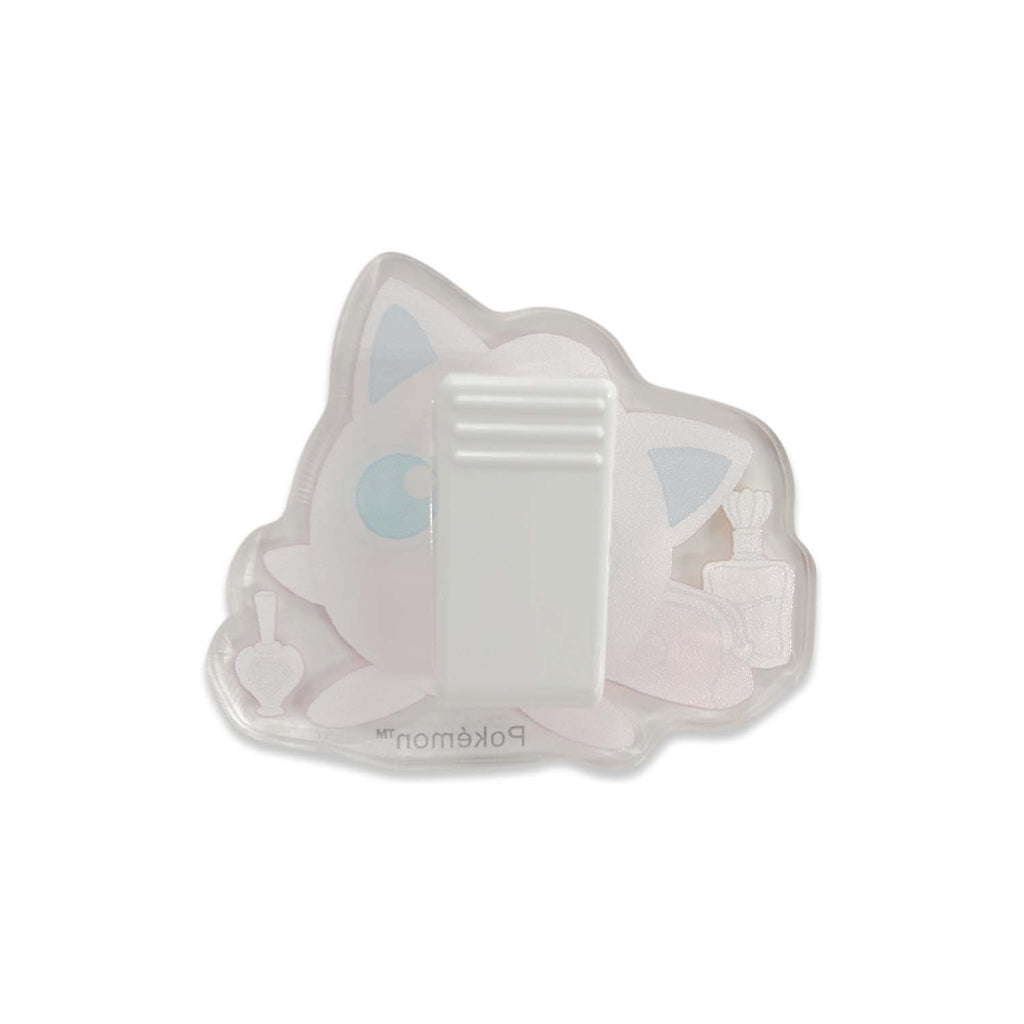 Die cut acrylic clip/pudding