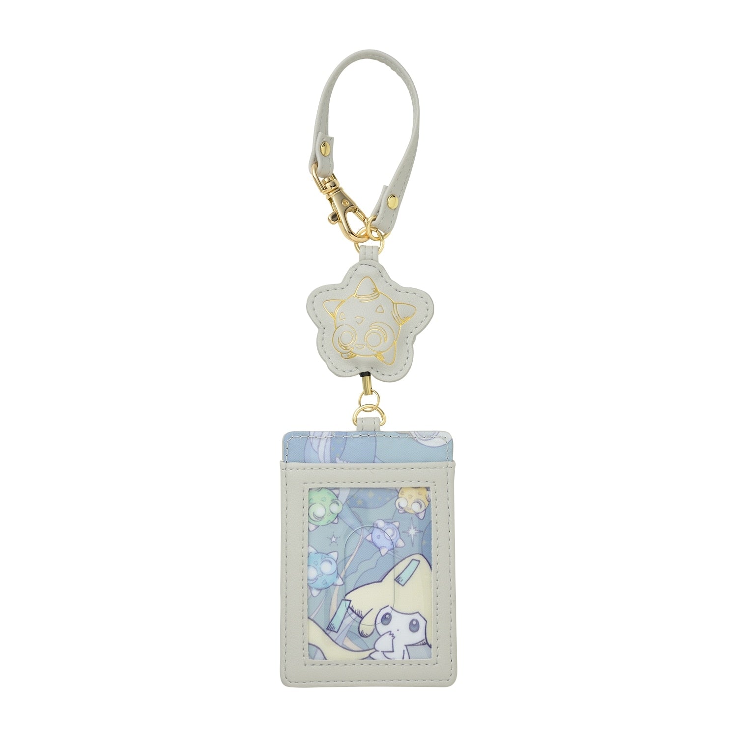 Pass case with reel Jirachi Hoshi Tsunagi