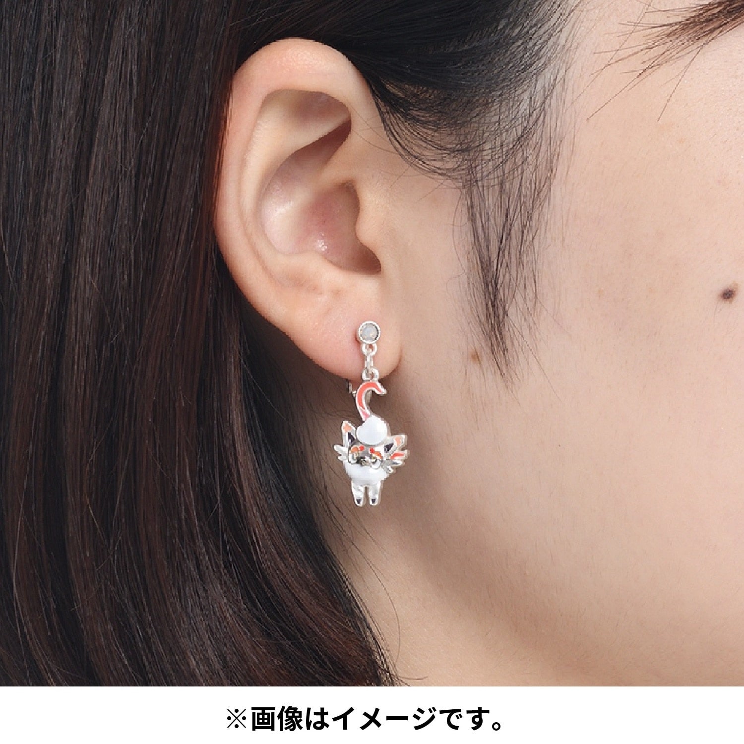 Pokémon accessory earrings 77 Jade Zoroa