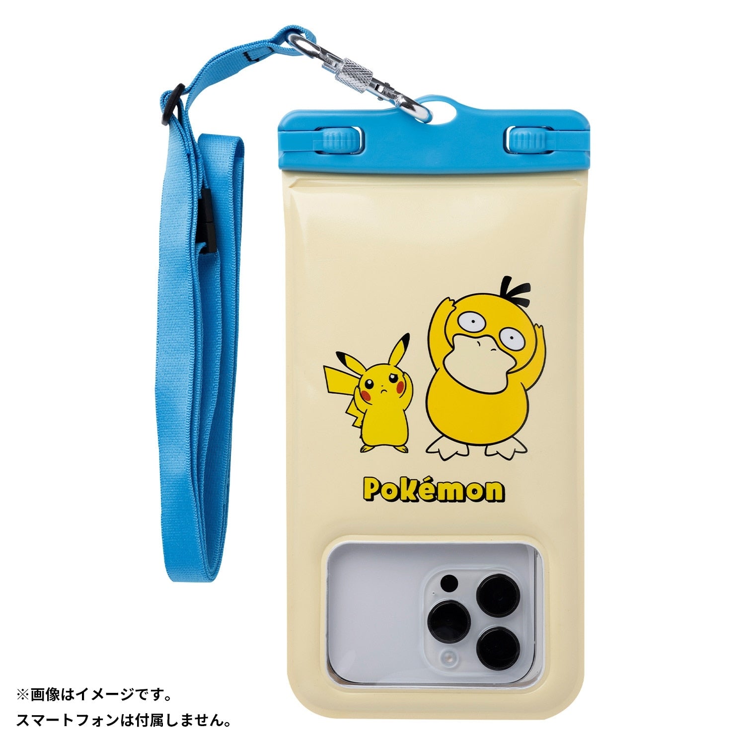 DIVAID floating waterproof case wide size (Pikachu & Kodak)