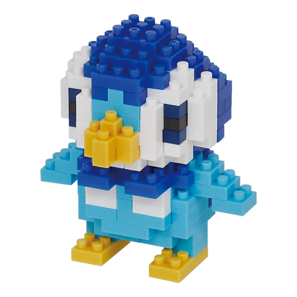 Piplup Pokemon Nanoblock, blue and white blocks from Japan