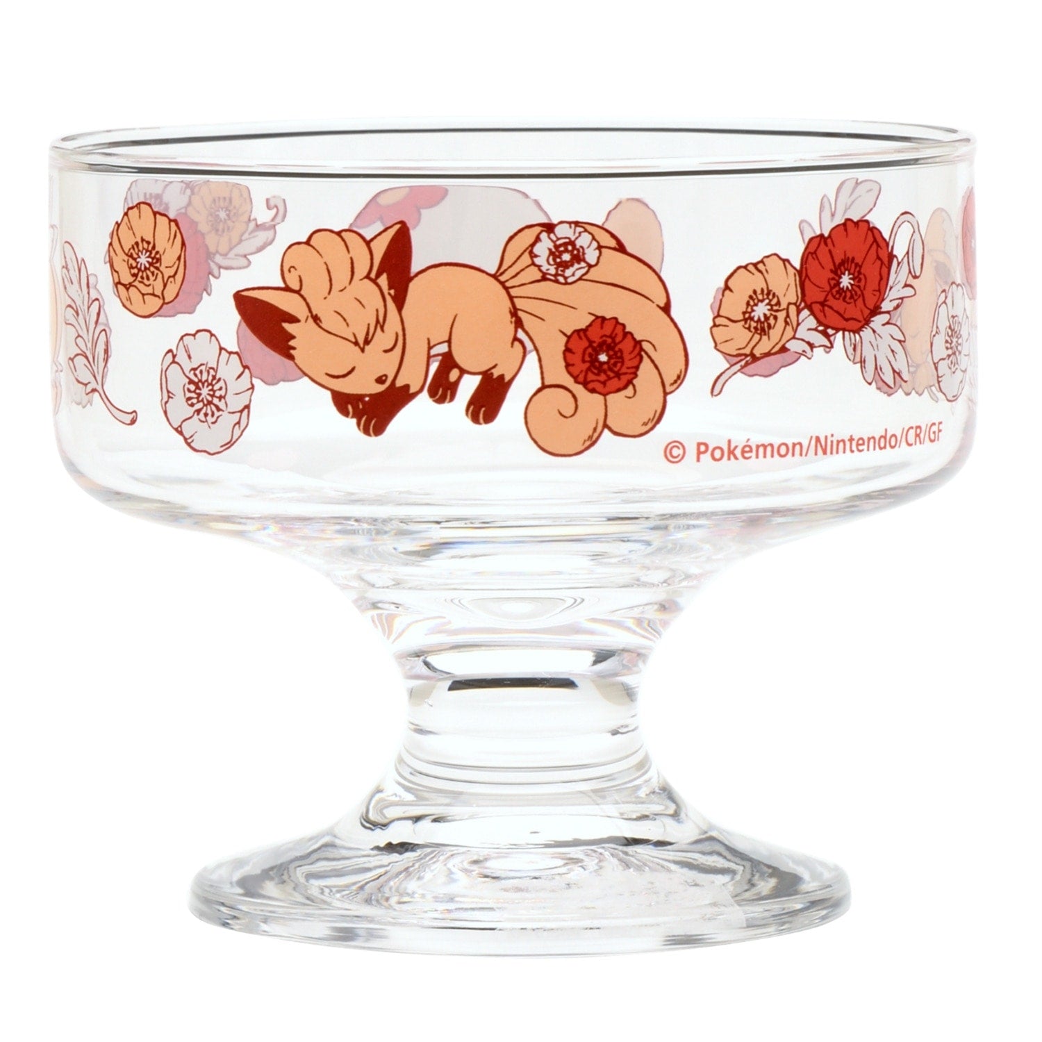 Dessert glass Fleur de Coquelicot