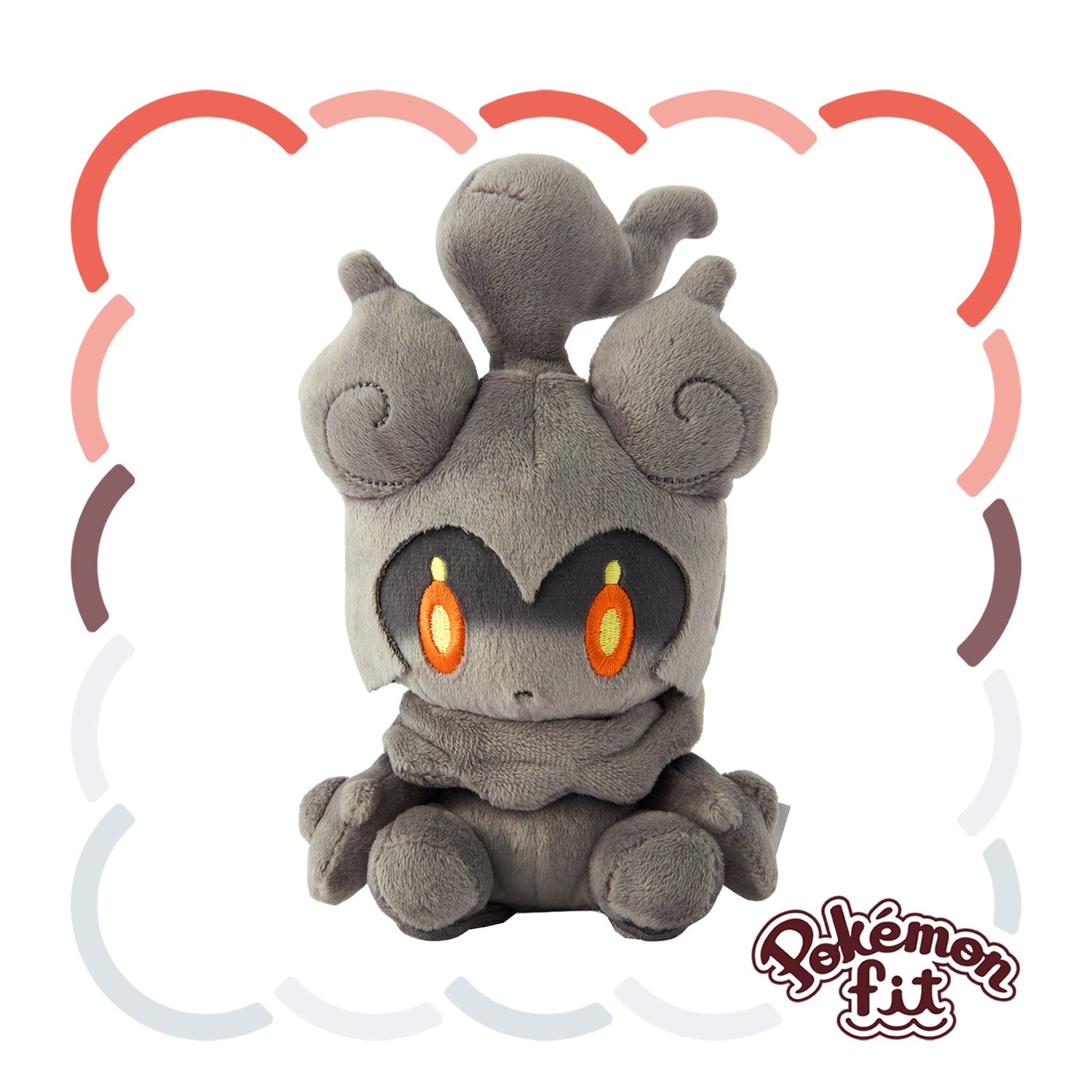 Pokémon Marshadow Plush from Japan, cute facial expression