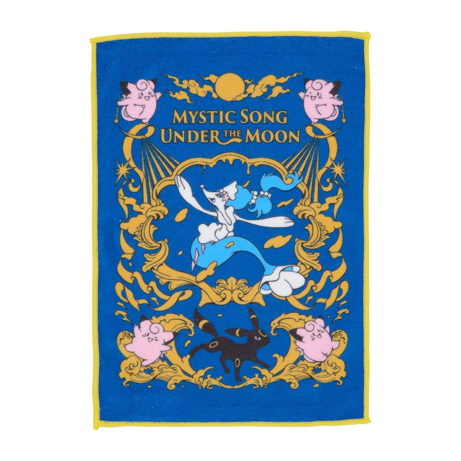 Pokémon Hand Towel Asirene Fairy Tale design from Japan, featuring colorful anime characters