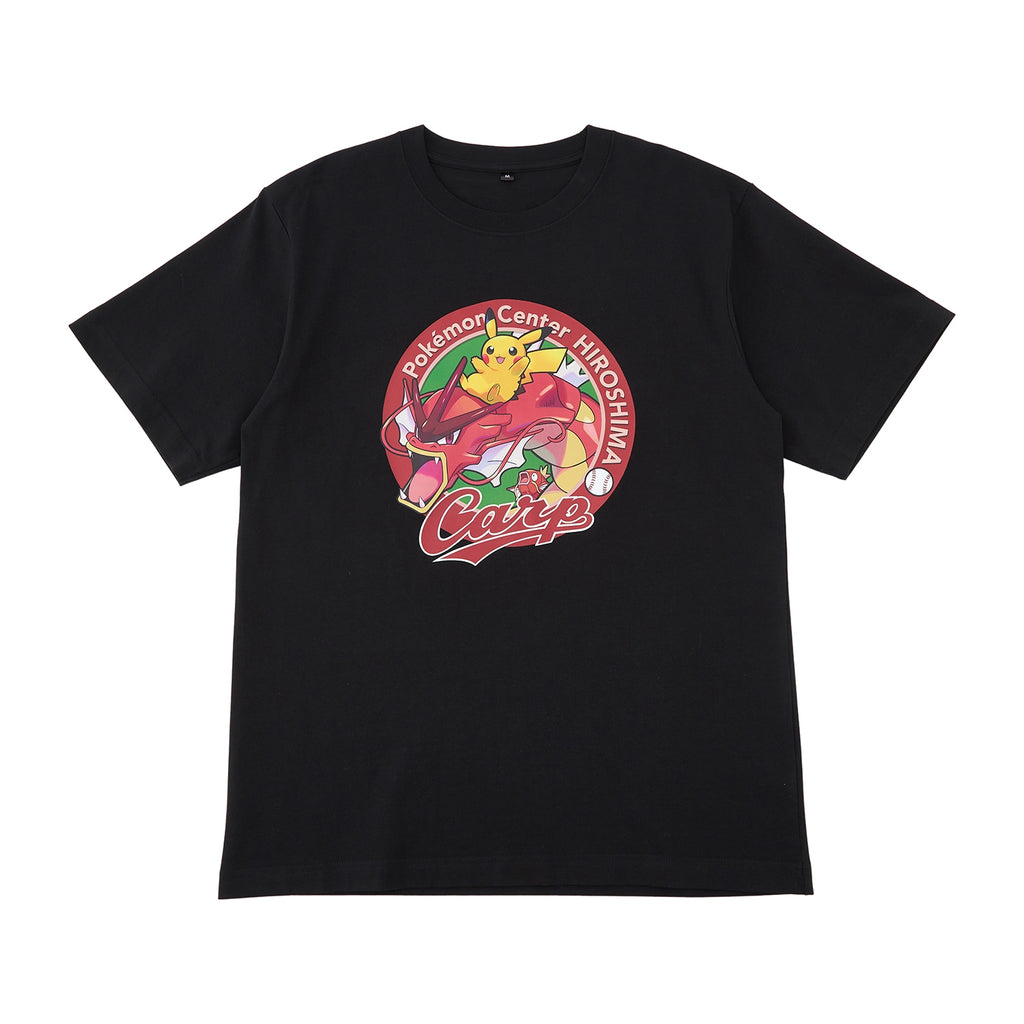 Carp x Pokemon Center Hiroshima T-shirt Red Gyarados M/L