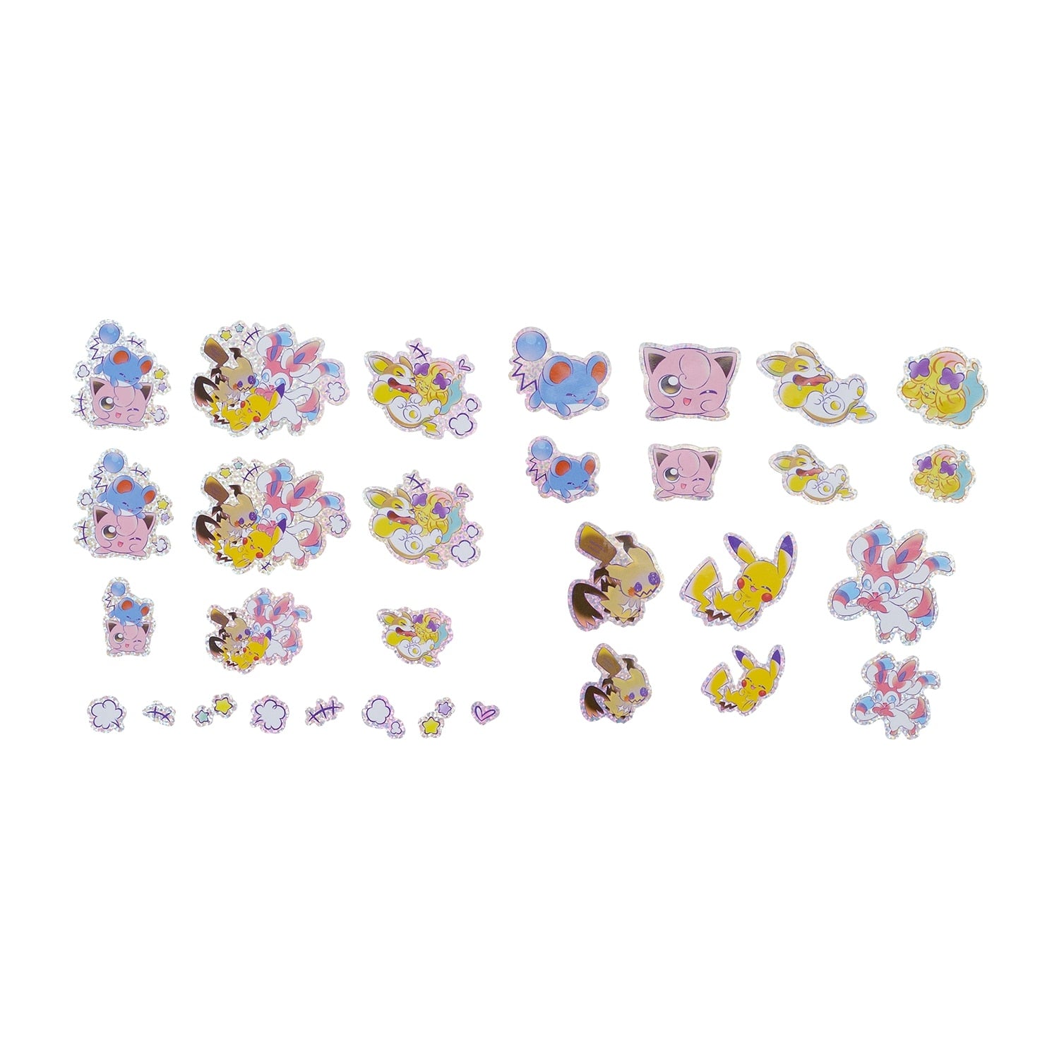 Authentic Pokemon Center Japan sticker in case, Play Rough design from Japanese vendor
