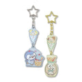 Piplup keychain set from Japan with frost acrylic design