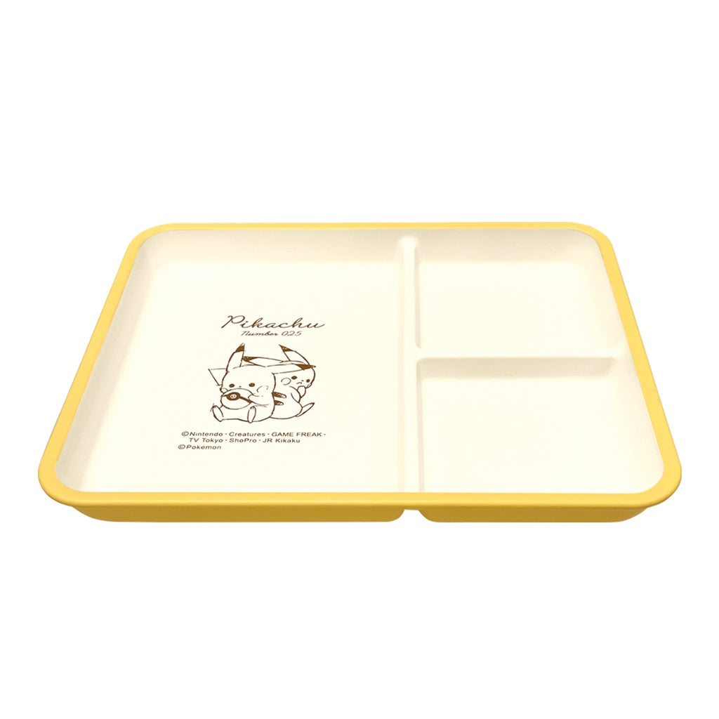 Square plate “Pikachu number025” Pikachu