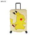 Pikachu Suitcase Cover M from Japan, featuring cute Pikachu face