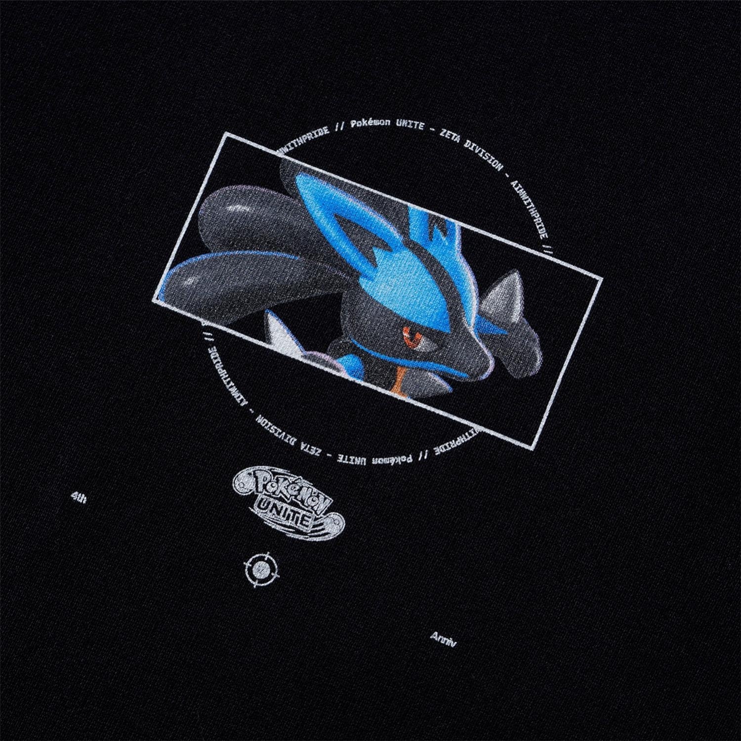 Pokémon UNITE × ZETA DIVISION TEE Lucario L