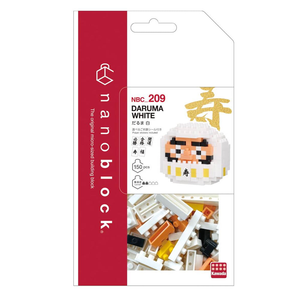 Nanoblock Daruma White