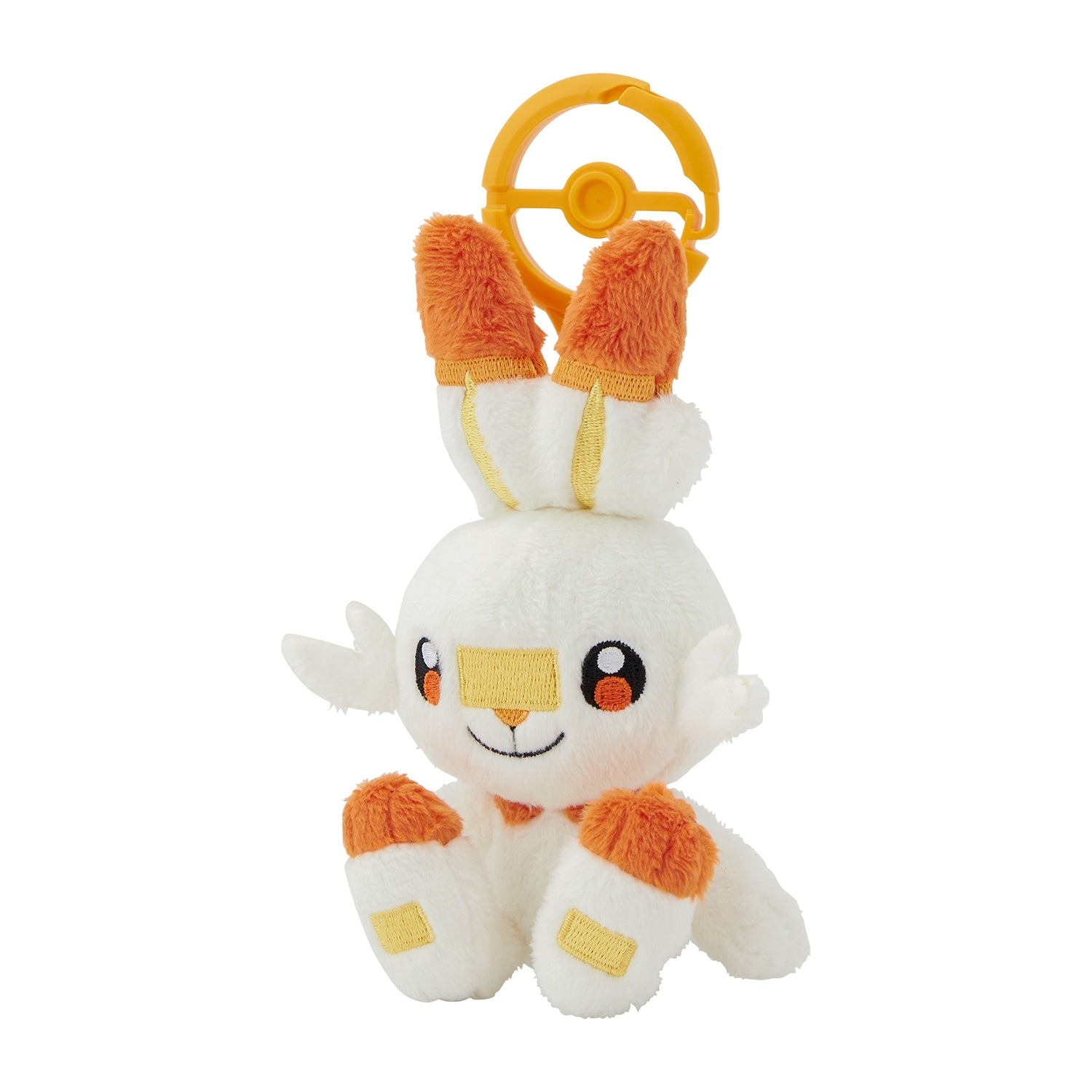 Scorbunny #813 Carabiner Mascot Plush | Pokémon Center Japan